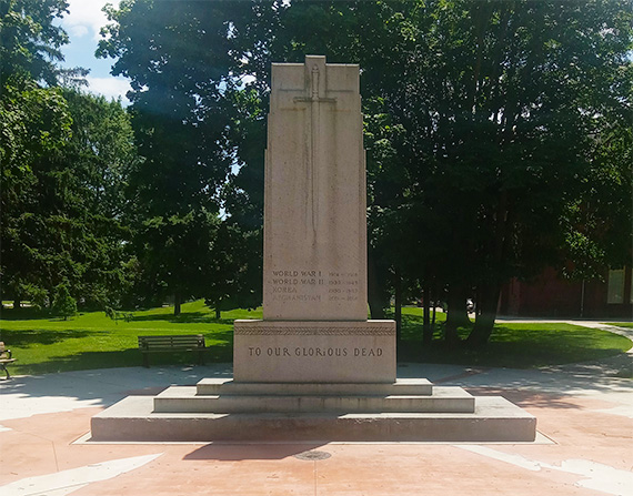 A remembrance monument