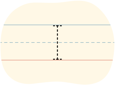 A traced uppercase I letter