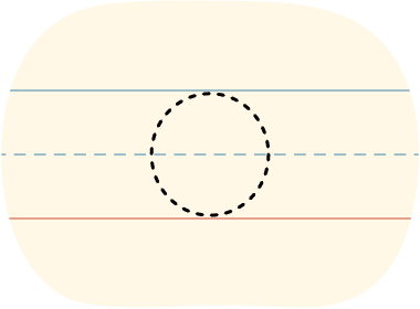 A traced uppercase O letter